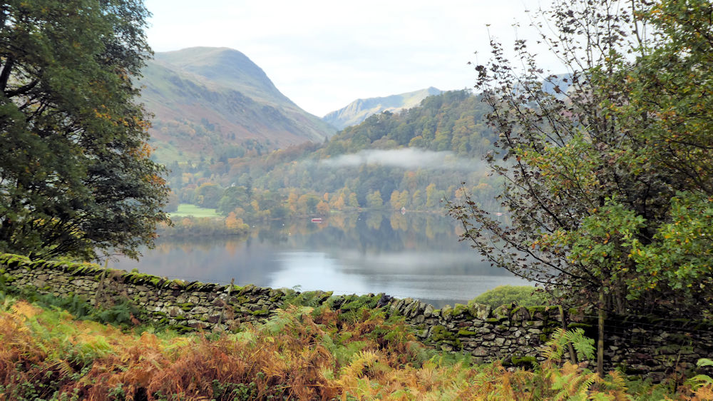Autumn colours across Ullswater